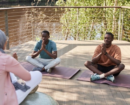 Black Men Through Breathwork and Meditation