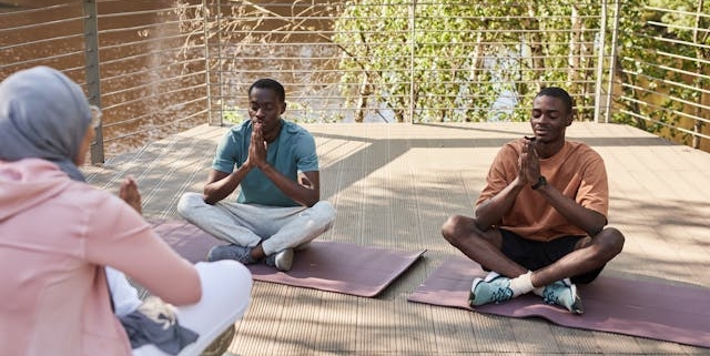 Black Men Through Breathwork and Meditation