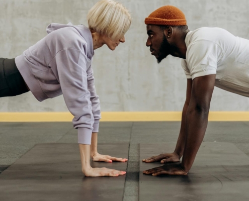 Exercising and Meditation